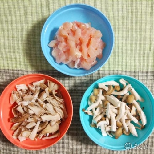 炊き込みご飯の材料