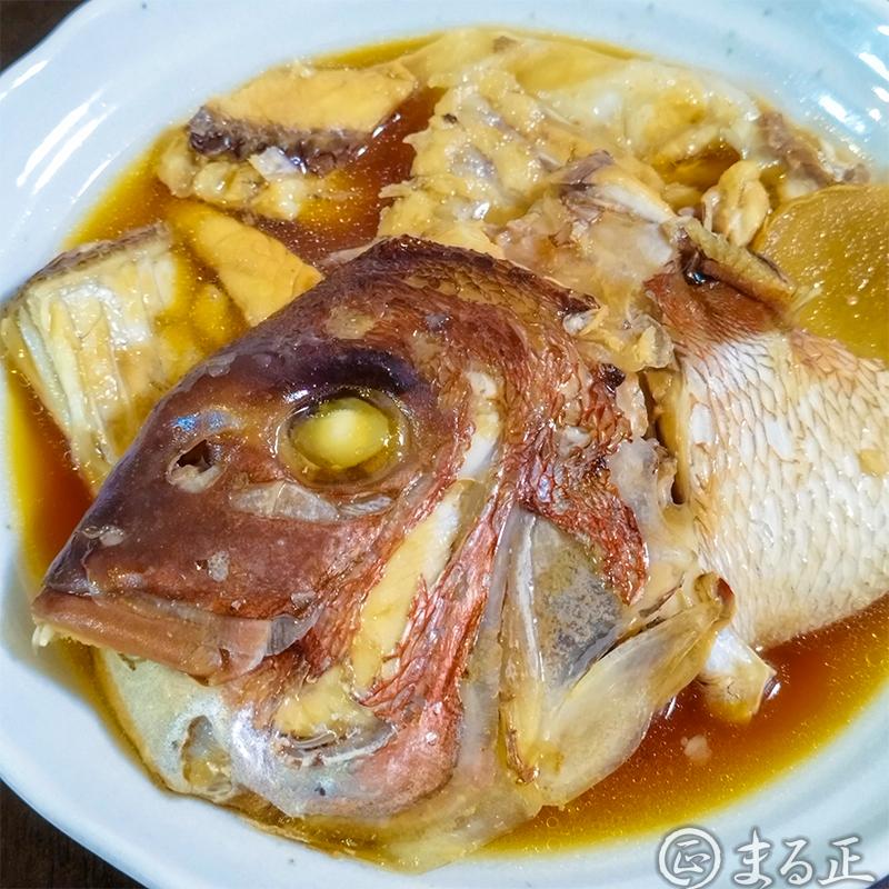 鯛のあらの煮付け