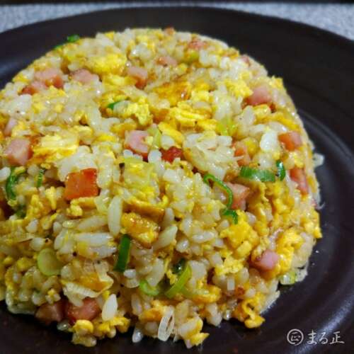 家庭用ガスコンロで作るパラパラチャーハン