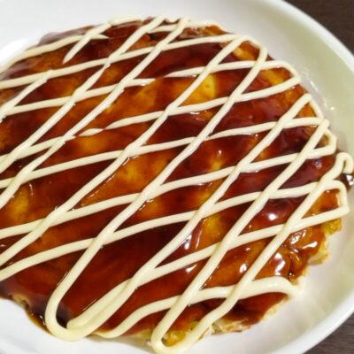 米粉で作るグルテンフリーお好み焼き