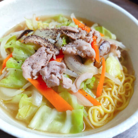 こんにゃく麺でダイエットちゃんぽん