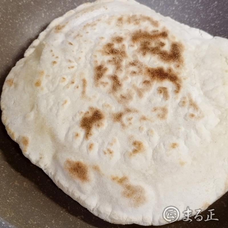 生地を焼きます