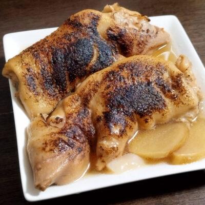 柔らか豚足の炙り