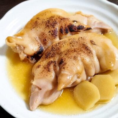 とろとろ豚足のだし煮