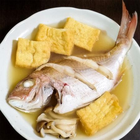 鯛の出汁煮込み